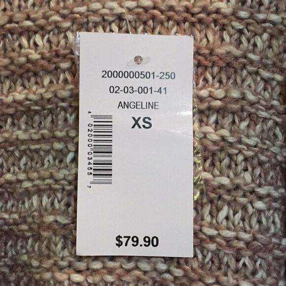 Kismet Bell Sleeve Cable Knit Cardigan Size Extra Small - Picture 5 of 6